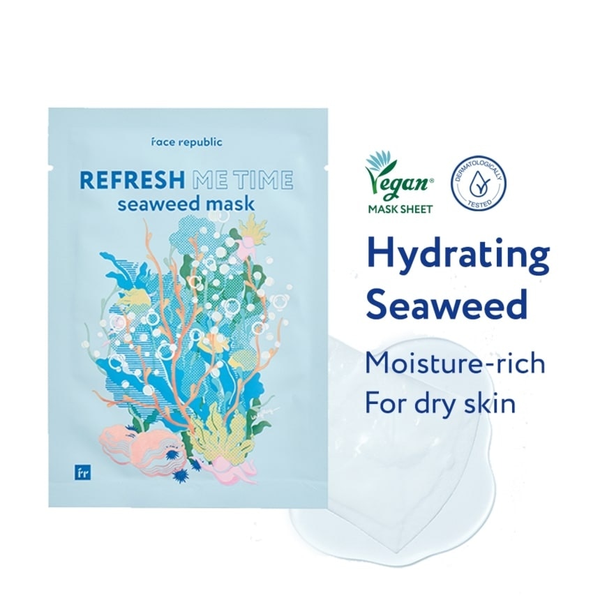 FACE REPUBLIC Refresh Me Time Seaweed Mask