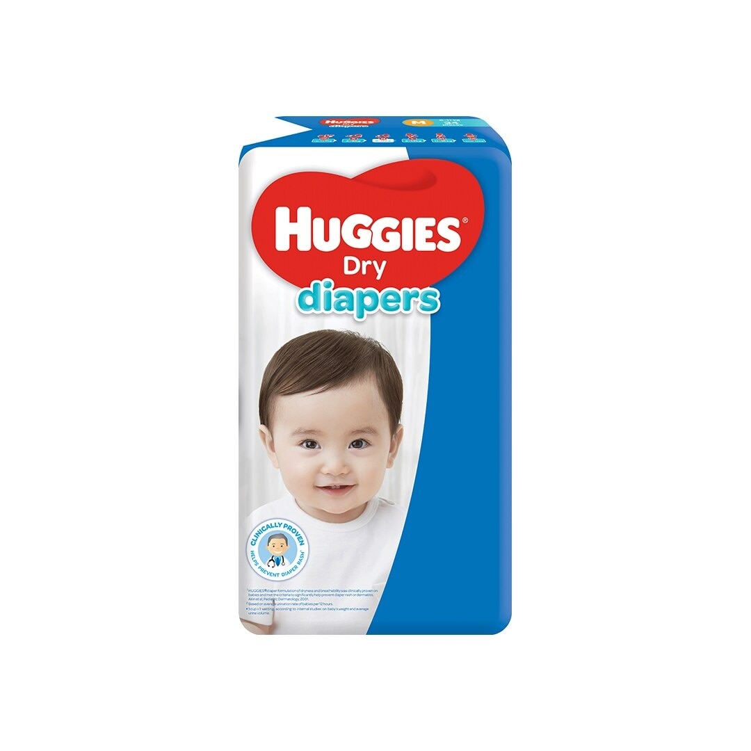 Dry Diapers Medium 34s