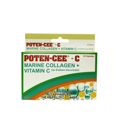 POTENCEE POTENCEE + C Marine Collagen + Vitamin C 30s