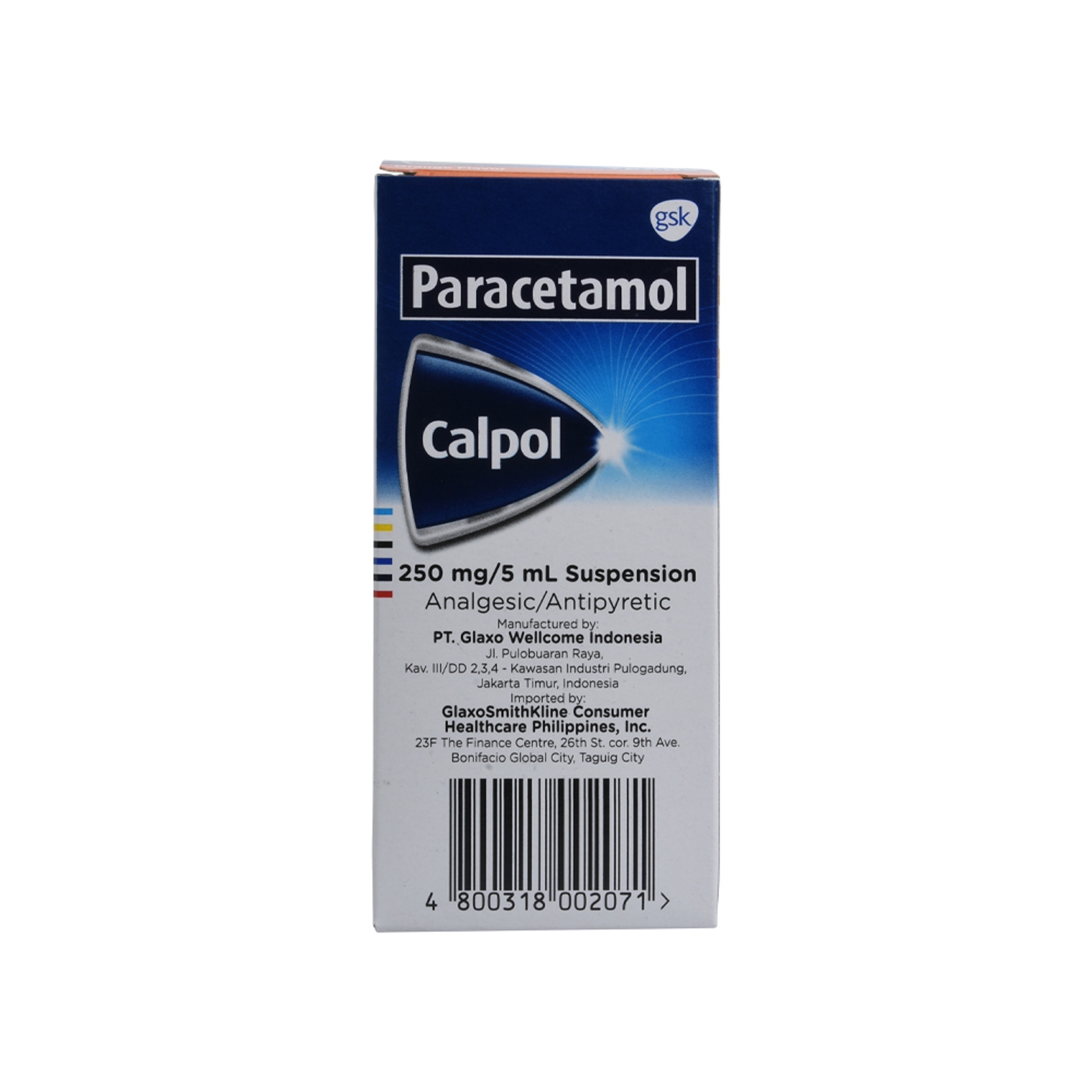 Paracetamol 6 to 12 years old Orange 100ml