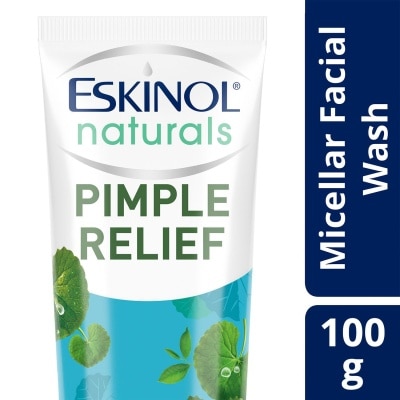 ESKINOL Naturals Micellar Facial Wash Pimple Relief with Cica and Green Tea Extracts 200ML