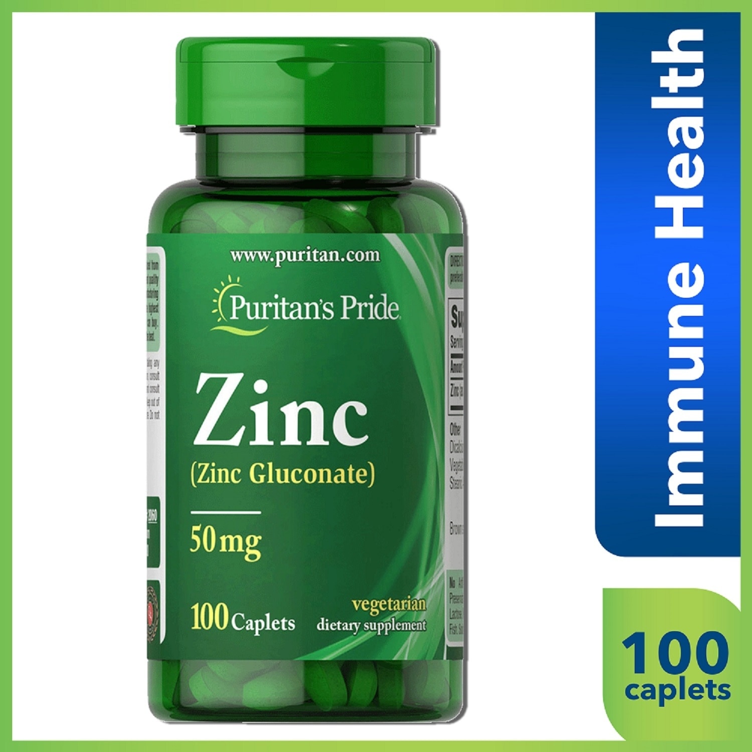 Zinc 50 mg 100 tablets