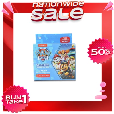 SANSFLUO Tooth and Gum Wipes 24 Sachets