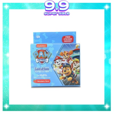 SANSFLUO Tooth and Gum Wipes 24 Sachets