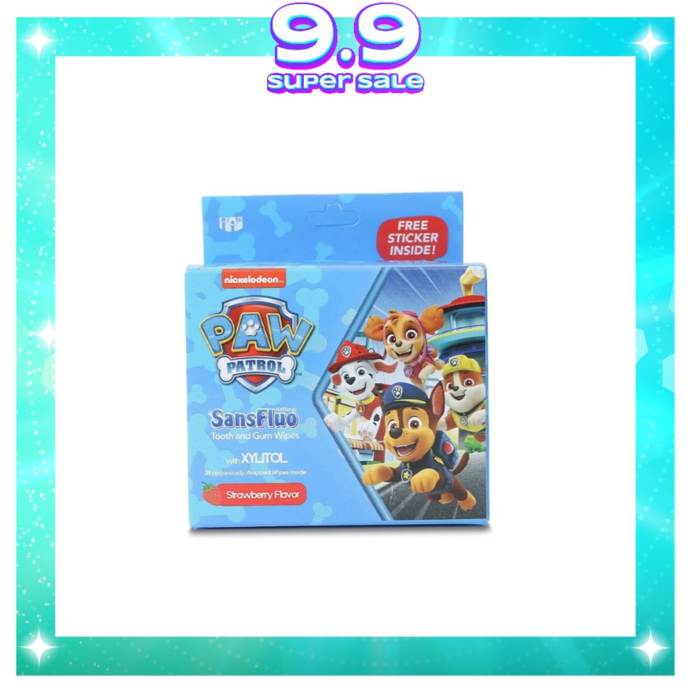 Tooth and Gum Wipes 24 Sachets