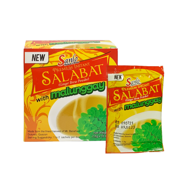 SANLO SALABAT Salabat with Malunggay 7.5gx10 Sachets