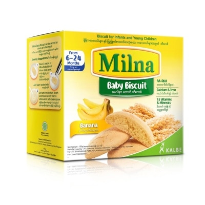 MILNA Baby Biscuit Banana 130g