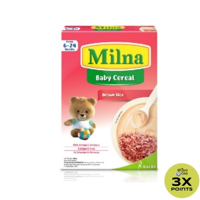 MILNA Baby Cereal Brown Rice and Banana 120g