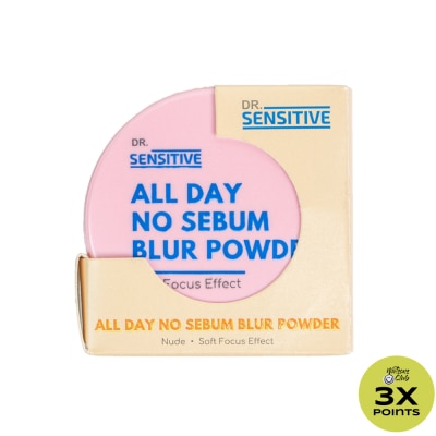 DR SENSITIVE All Day No Sebum Blur Powder Nude 25g