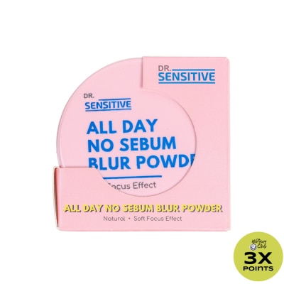 DR SENSITIVE All Day No Sebum Blur Powder Natural 25g