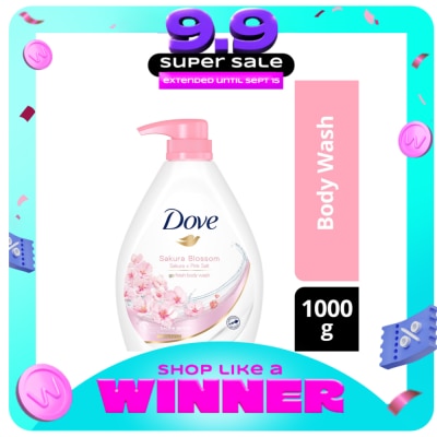 DOVE - Go Fresh Body Wash Sakura Blossom 1000g image