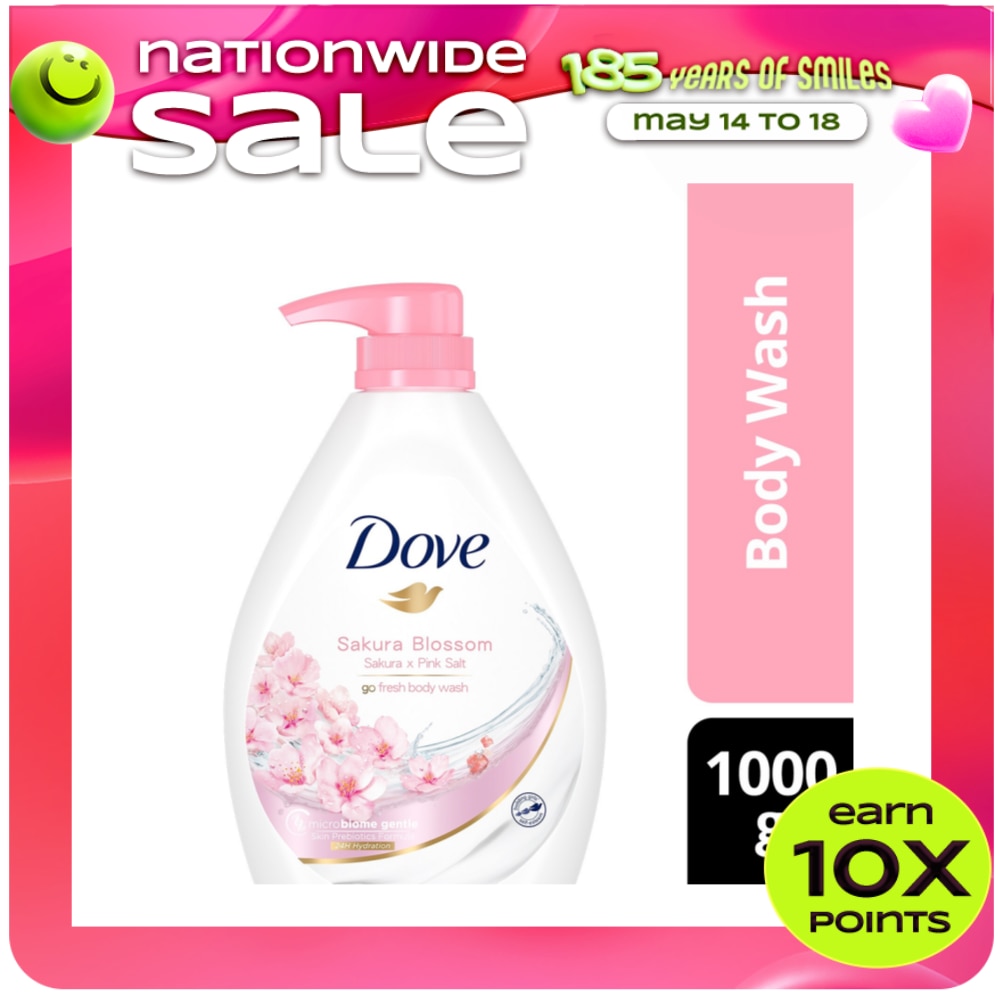 Go Fresh Body Wash Sakura Blossom 1000g