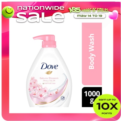 DOVE - Go Fresh Body Wash Sakura Blossom 1000g