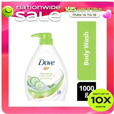 DOVE - Go Fresh Body Wash Refreshing Cucumber 1000g