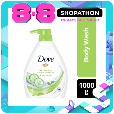 DOVE - Go Fresh Body Wash Refreshing Cucumber 1000g image