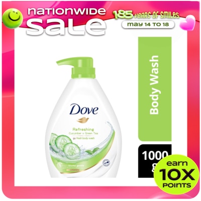 DOVE - Go Fresh Body Wash Refreshing Cucumber 1000g