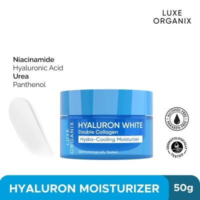 LUXE ORGANIX LUXE ORGANIX Hyaluron White Double Collagen Hydra-Cooling Moisturizer 50g