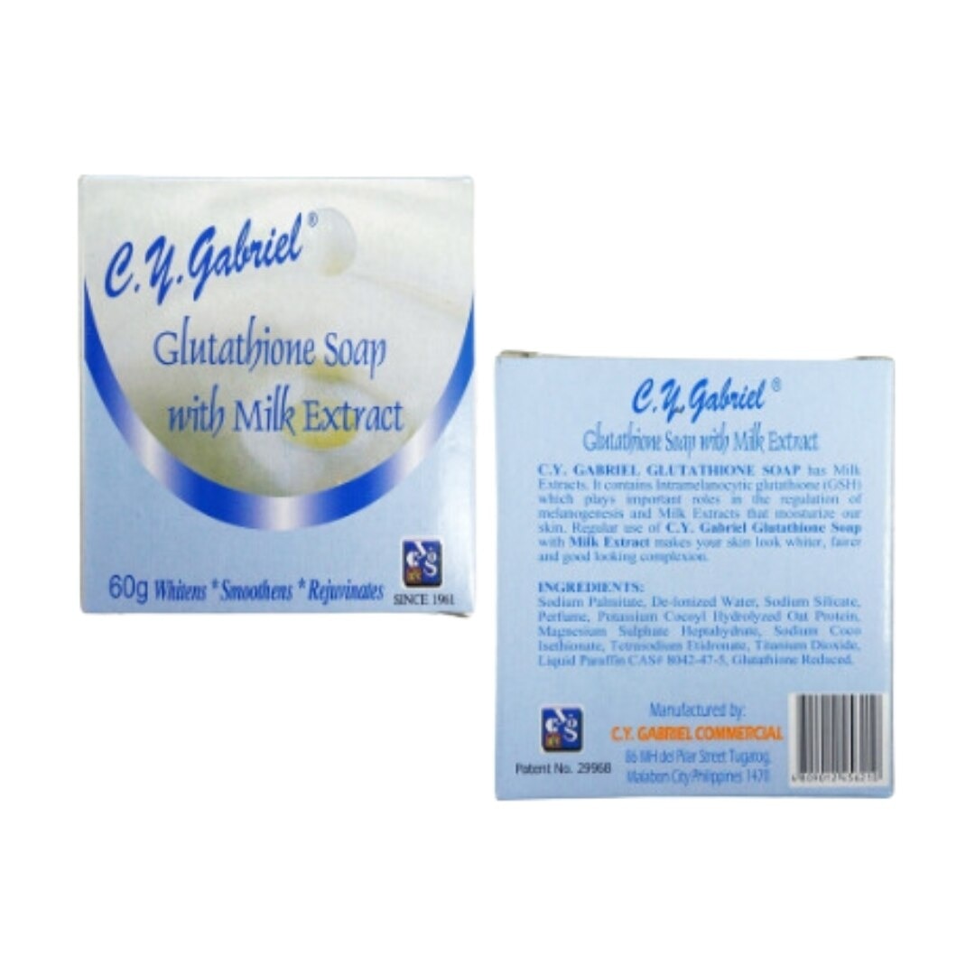 Cy Gabriel Glutathione Soap Wilk Milk Extract 60 Gms