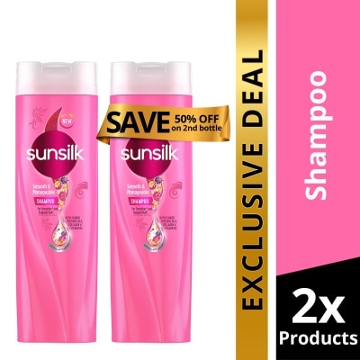 SUNSILK SUNSILK Pink Smooth & Manageable 350ML BUY 1 GET 2ND AT 50% OFF