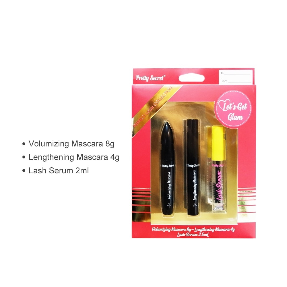 PRETTY SECRET Lets Get Glam Perfect Lash Collection