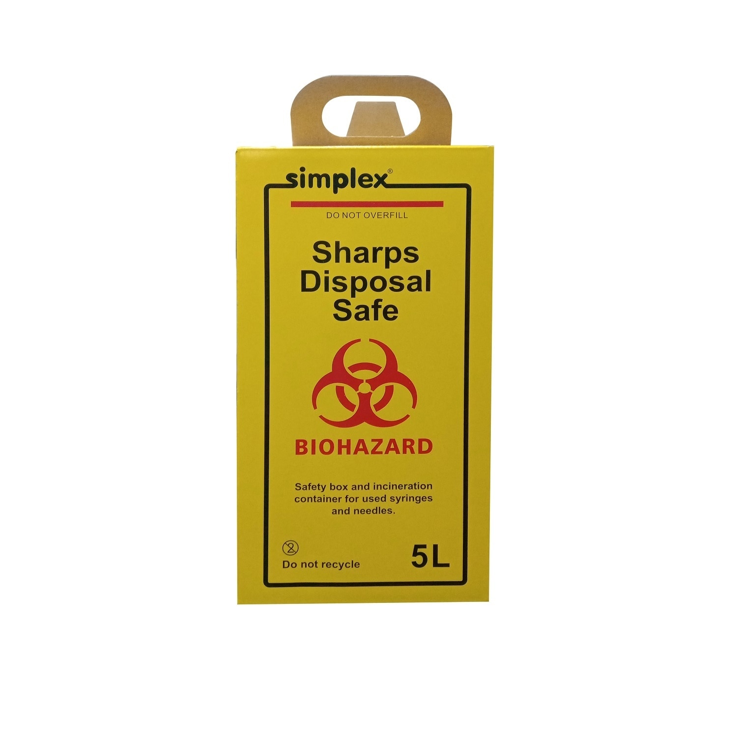 Sharps Disposal Safe 5L