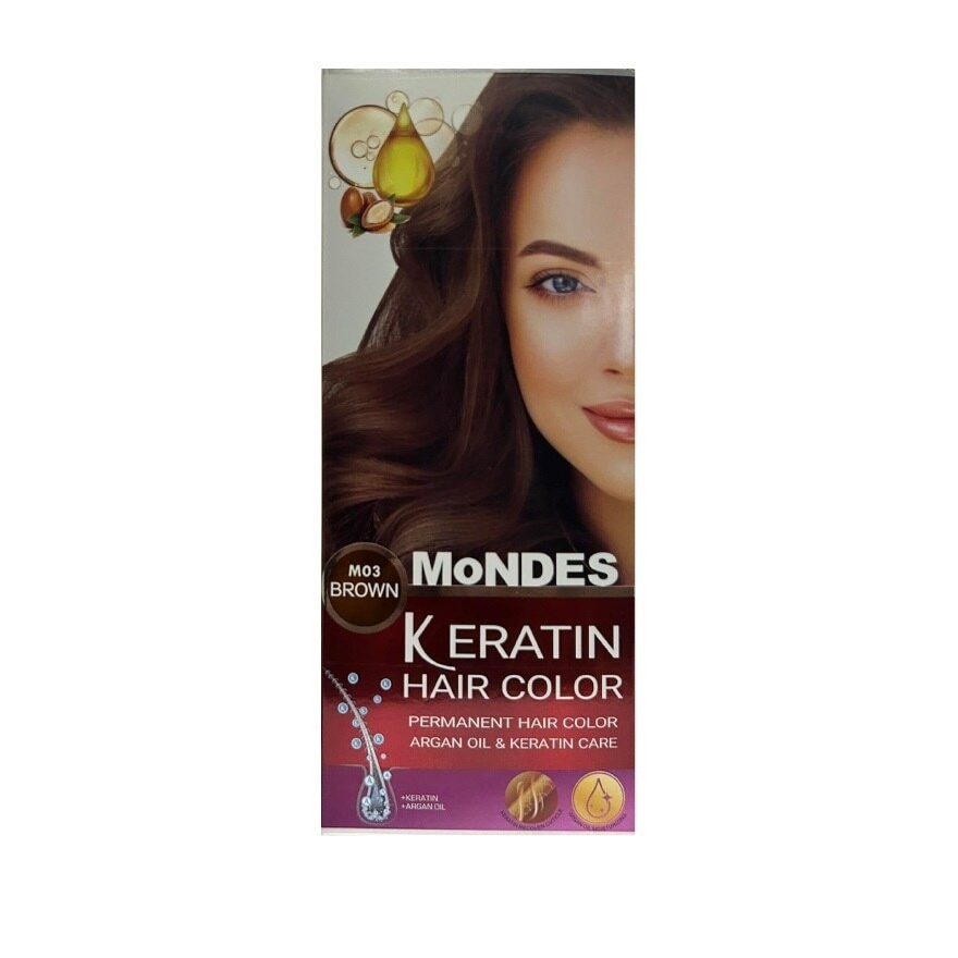 MONDES Keratin Color M03 Brown 100ml