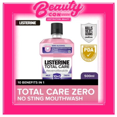 LISTERINE Total Care Mouthwas Zero Alcohol 500ml