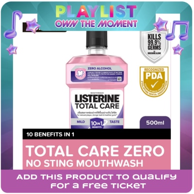 LISTERINE - Total Care Mouthwas Zero Alcohol 500ml