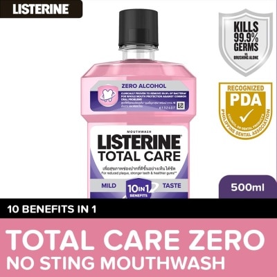 LISTERINE Total Care Mouthwas Zero Alcohol 500ml