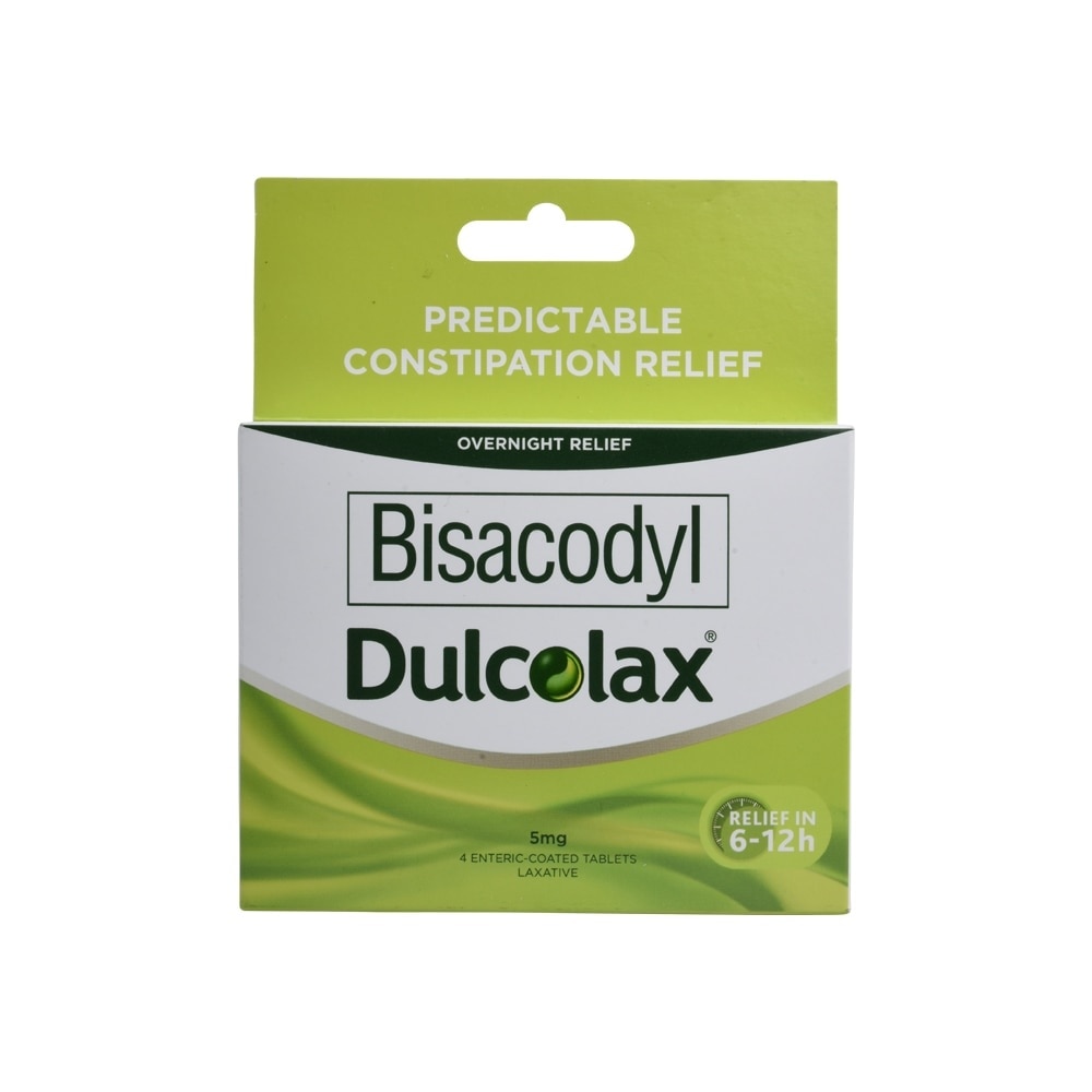 Bisacodyl 4 Enteric- Coated Tablets