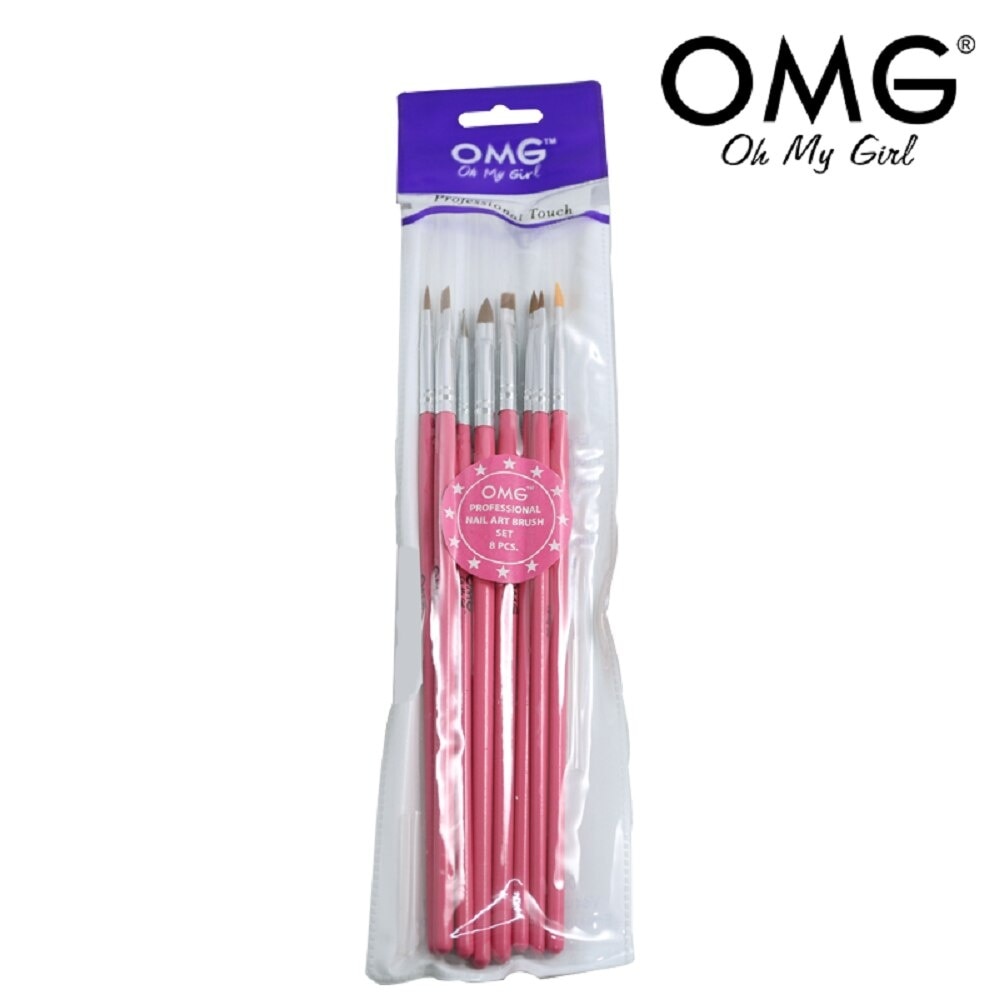 Nail Art Brush (8 Pieces)