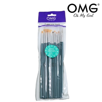 OMG Nail Art Brush (12 Pieces)
