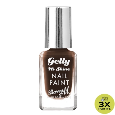 BARRY M Gelly Hi Shine Nail Paint Espresso