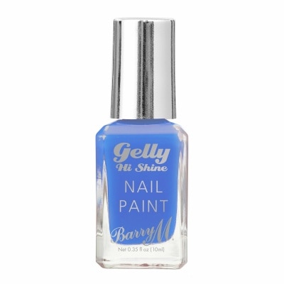 BARRY M Gelly Hi Shine Nail Paint Blue Margarita