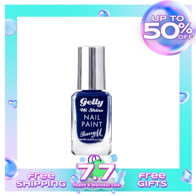 BARRY M Gelly Hi Shine Nail Paint Aronia Berry