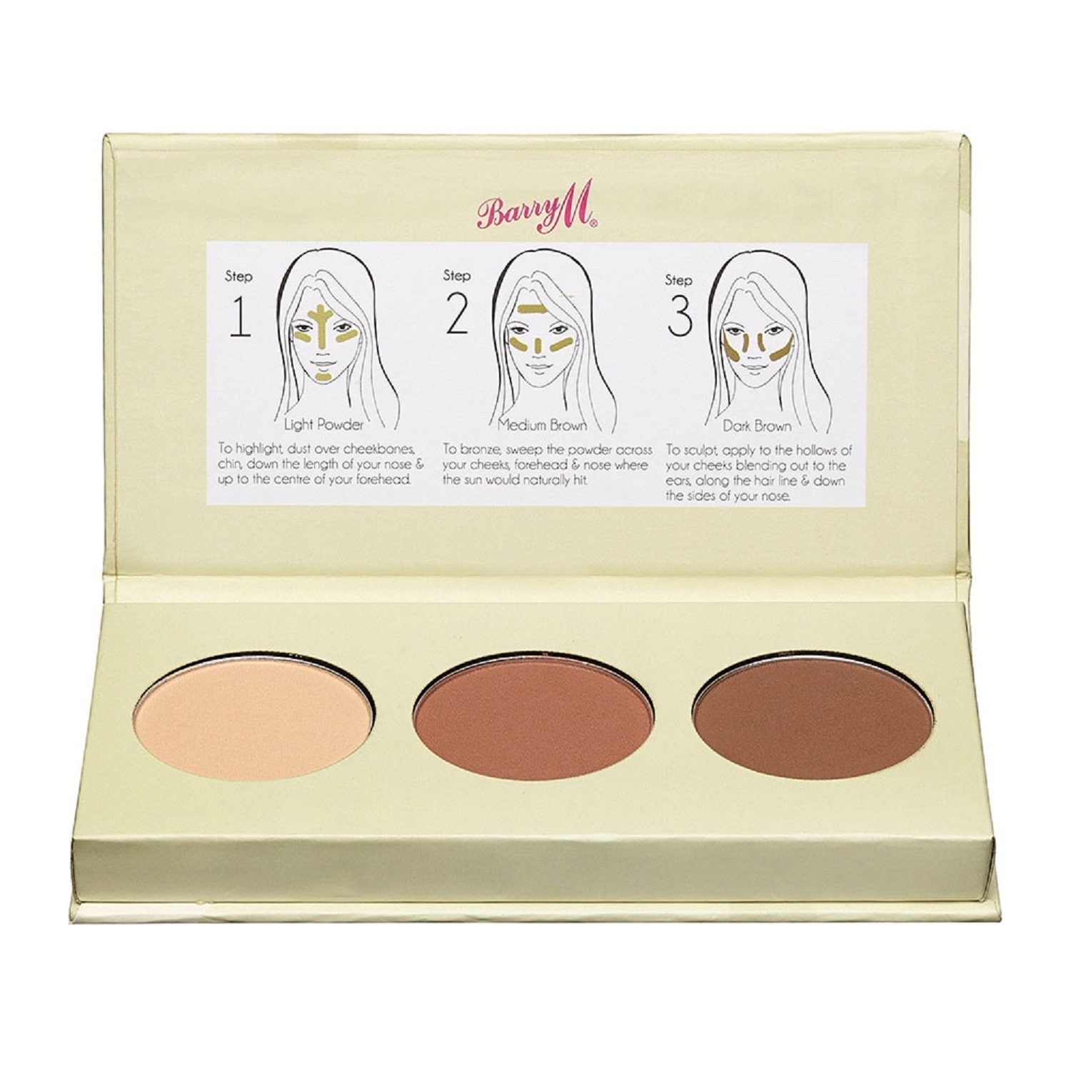 Chisel Cheeks Contour Kit Light/Medium