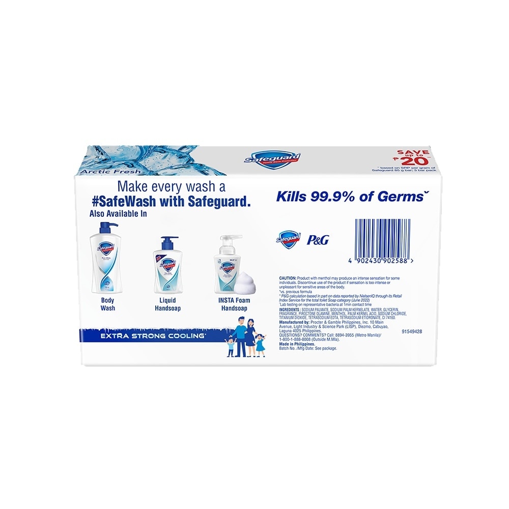 SAFEGUARD SAFEGUARD Artic Fresh Tripid 160g x 3