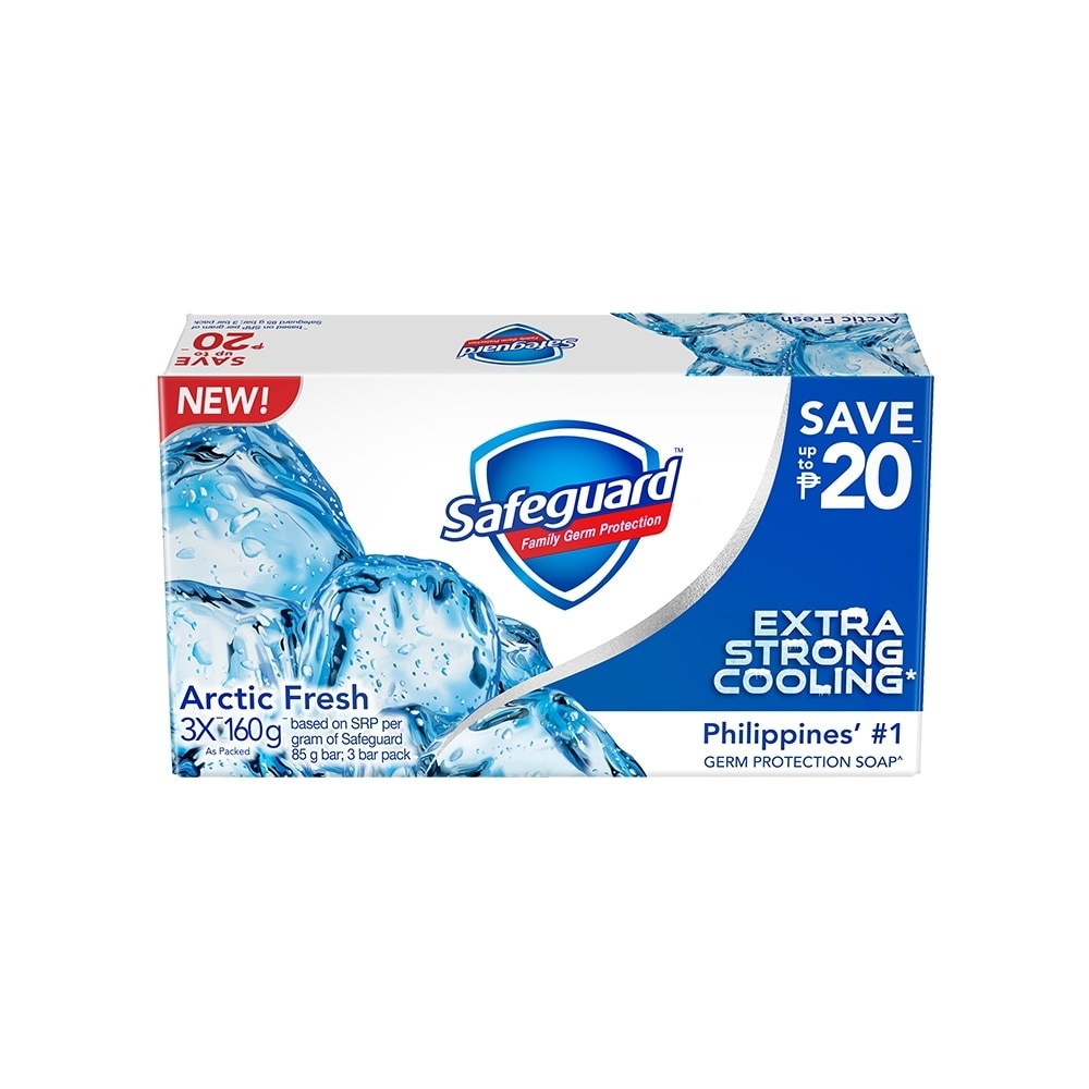 SAFEGUARD SAFEGUARD Artic Fresh Tripid 160g x 3