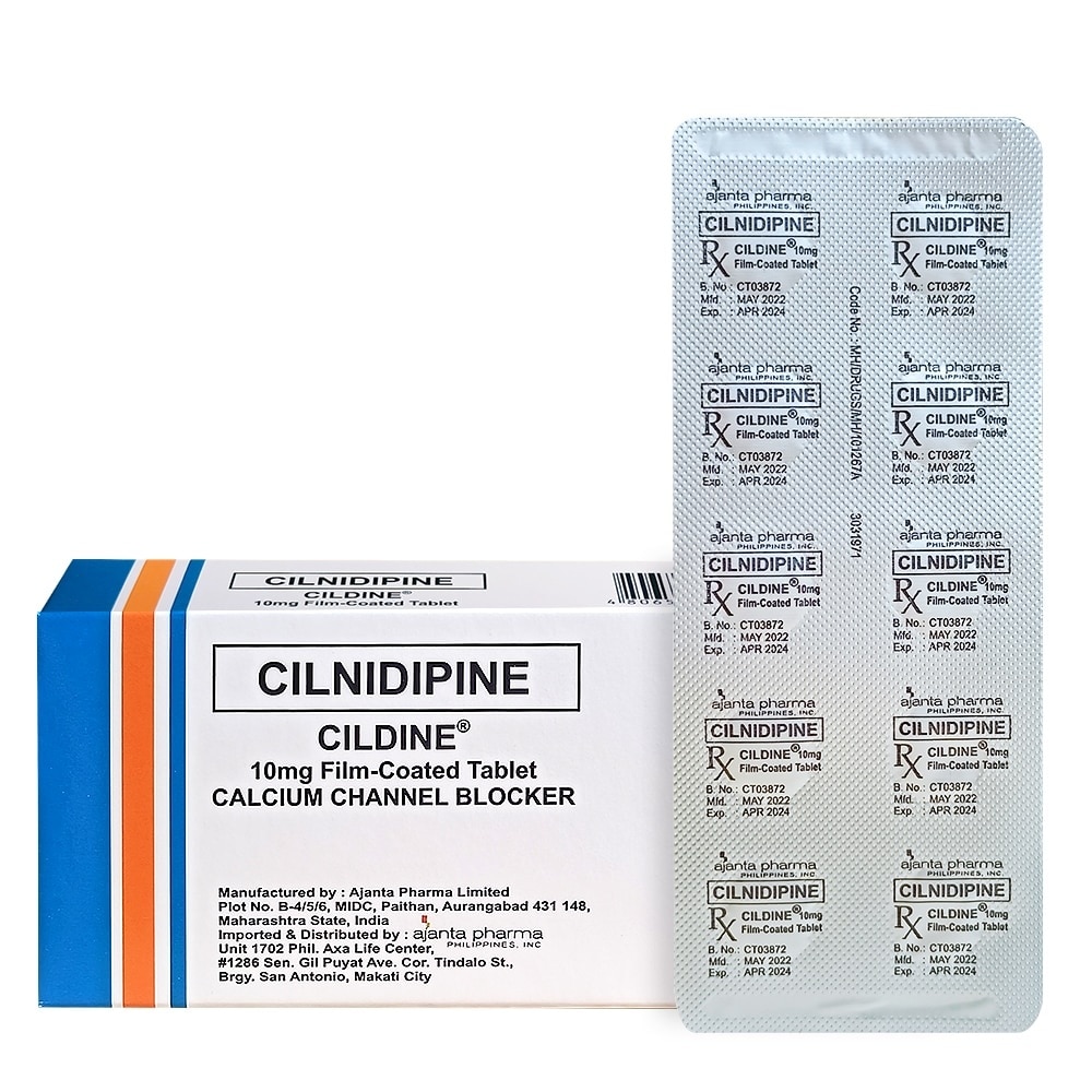 CILDINE 10mg Tablet Sold Per Piece [PRESCRIPTION REQUIRED]