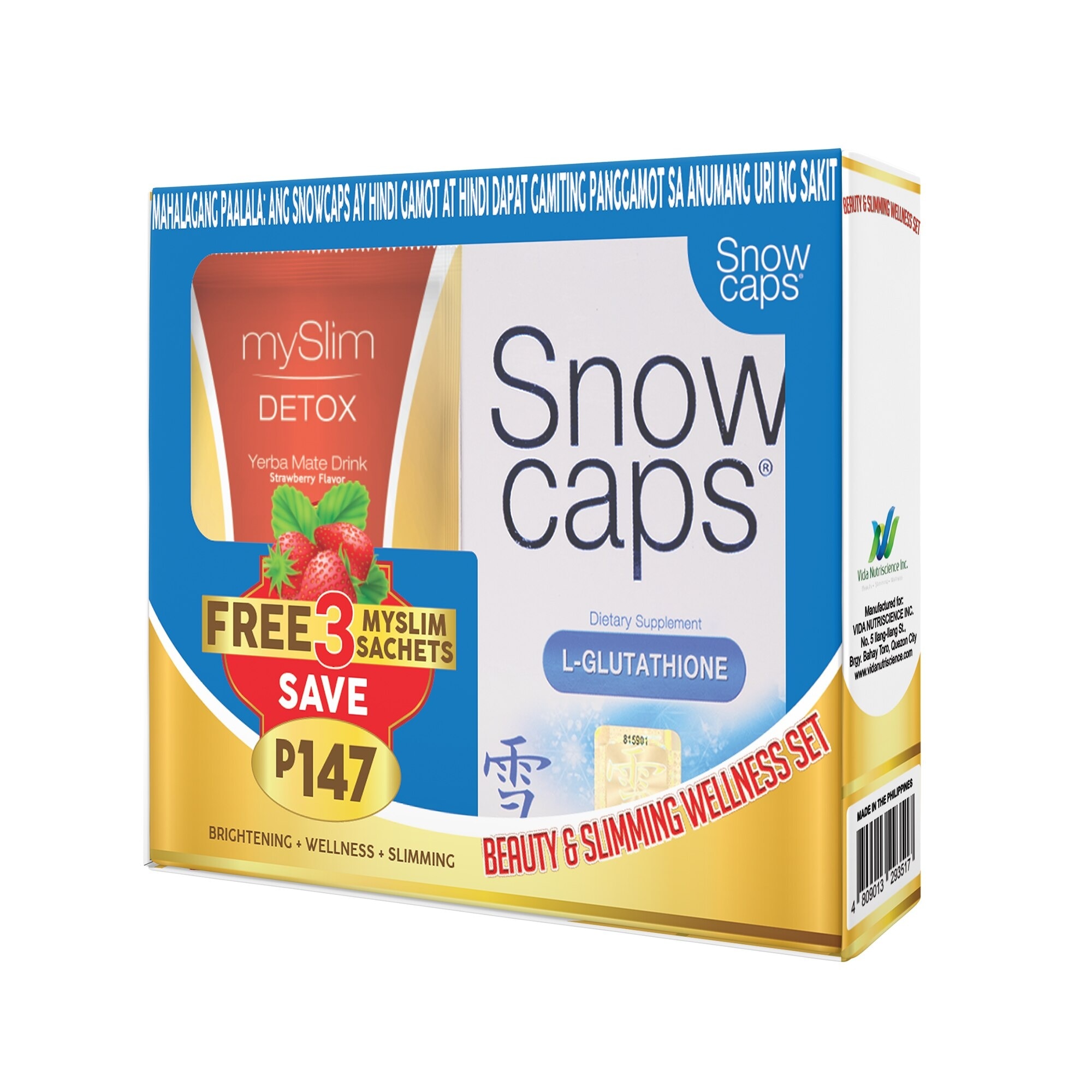 SNOW CAPS Beauty And Slimming Wellness Set