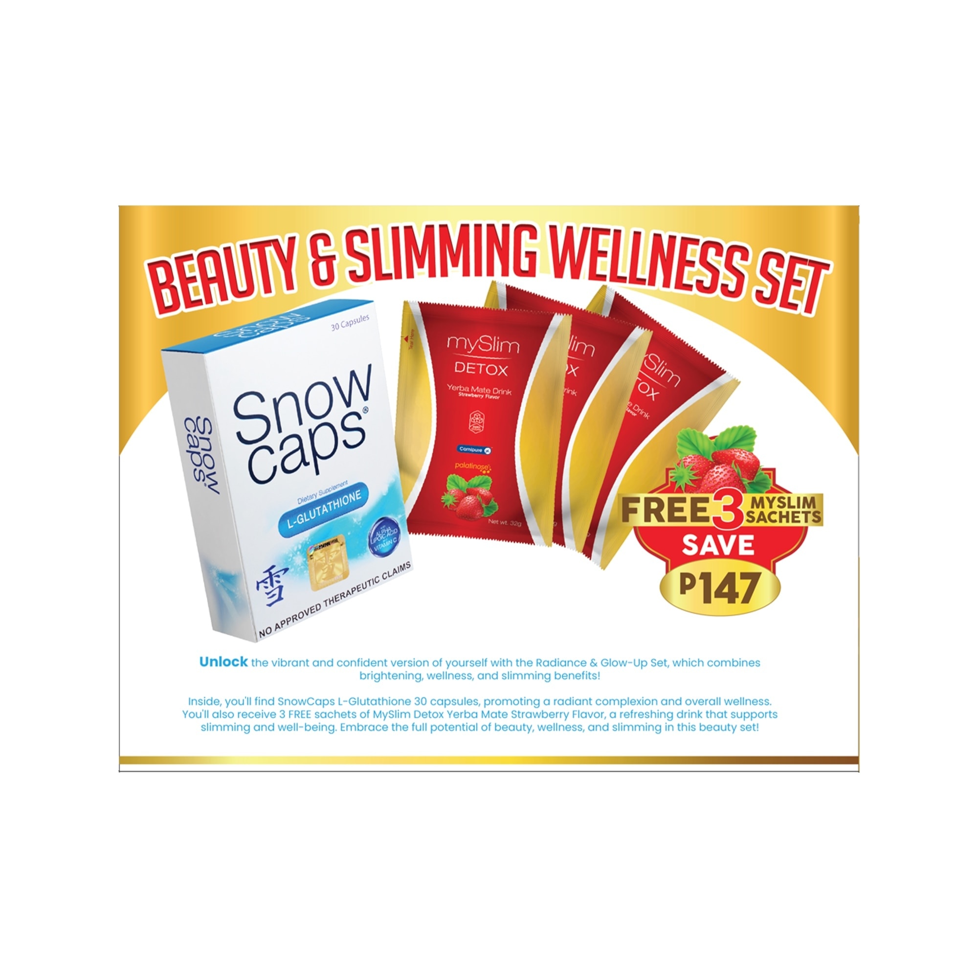 SNOW CAPS Beauty And Slimming Wellness Set