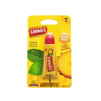 CARMEX Lip Balm in Squeeze Tube Pineapple Mint with SPF15 10g