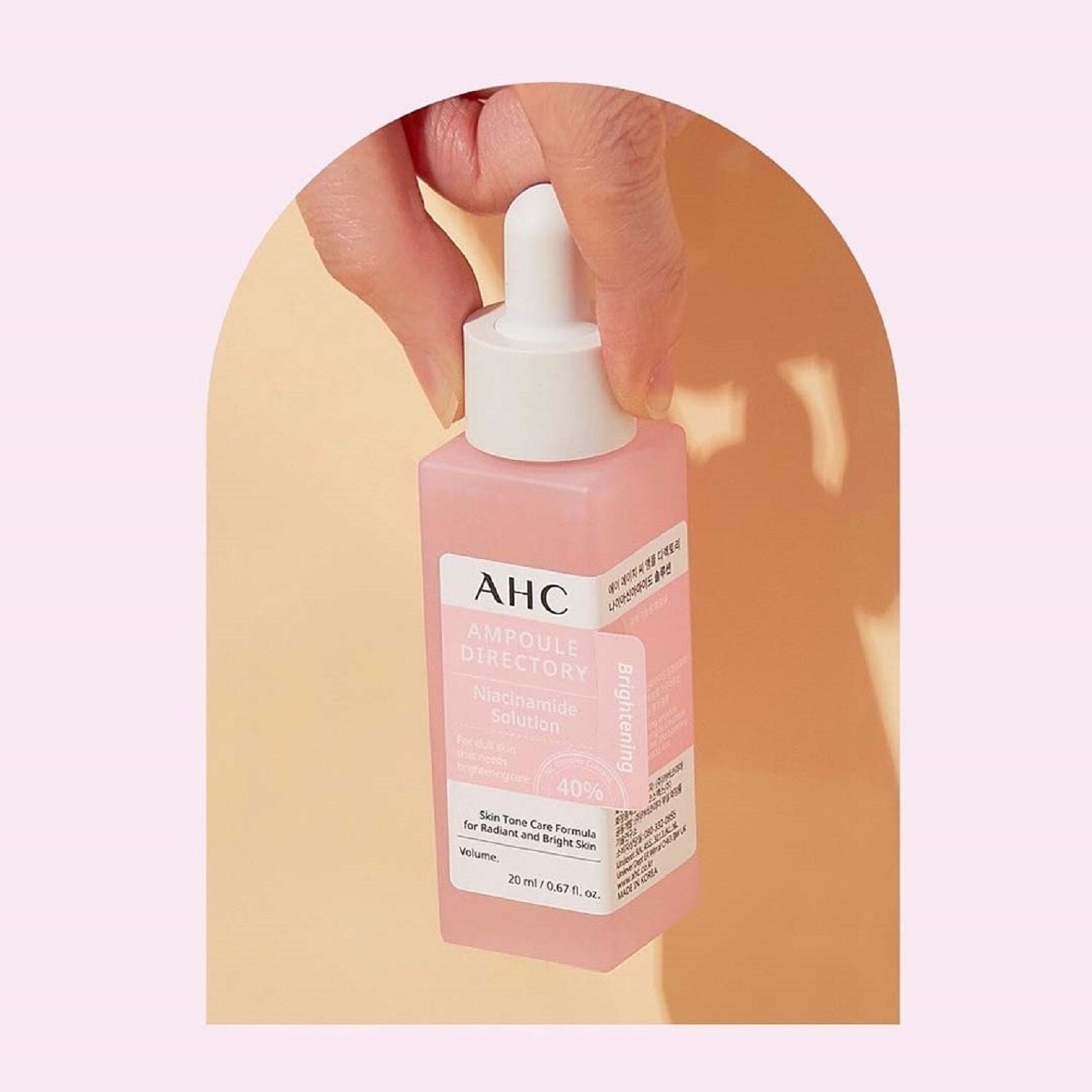 Ampoule Directory Niacinamide Solution Brightening Skin Tone Care Formula 20ML