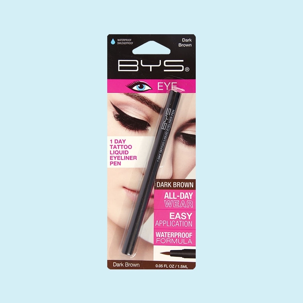 BYS Liquid Eyeliner Pen 1 Day Tattoo - Brown