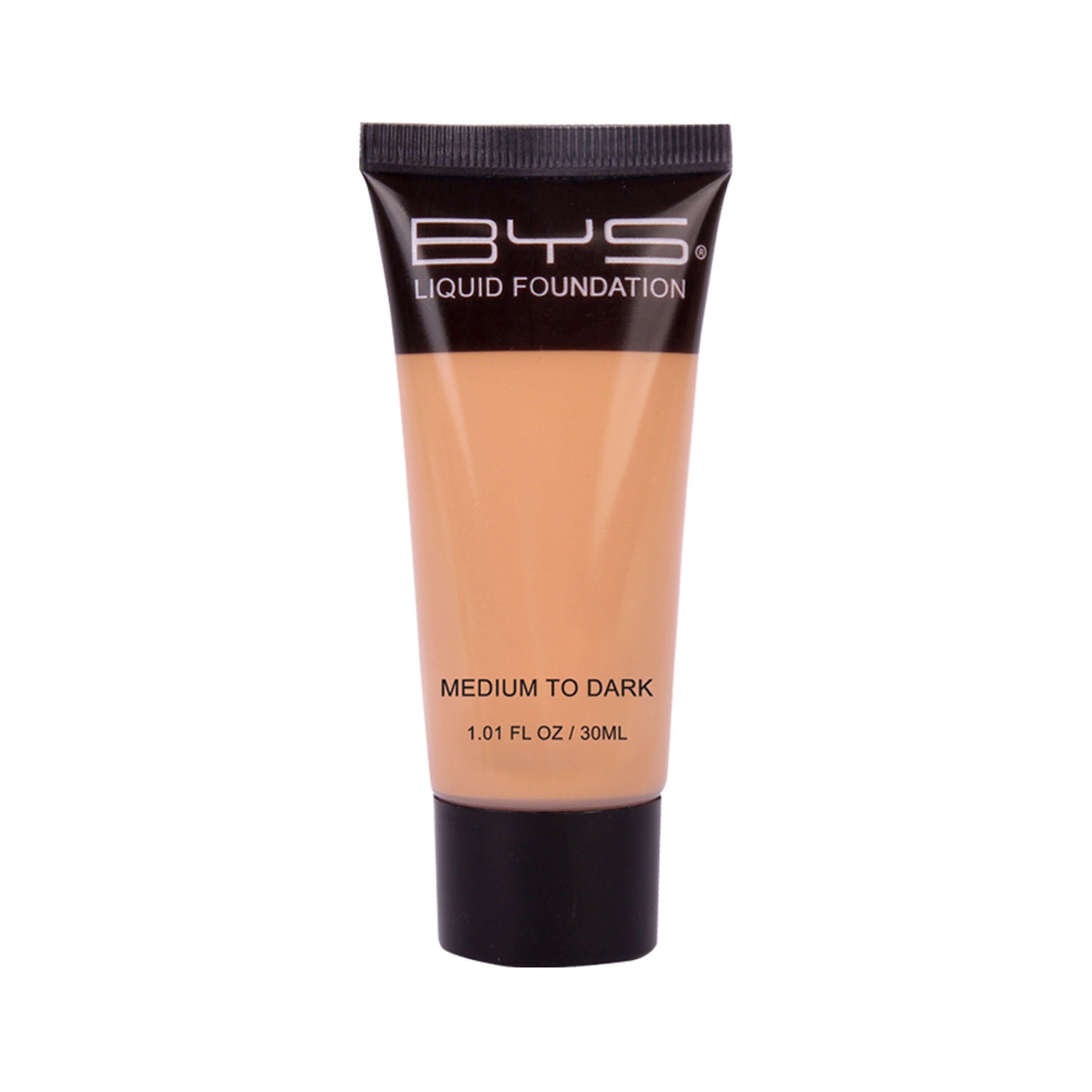 BYS Liquid Foundation Tube Medium to Dark