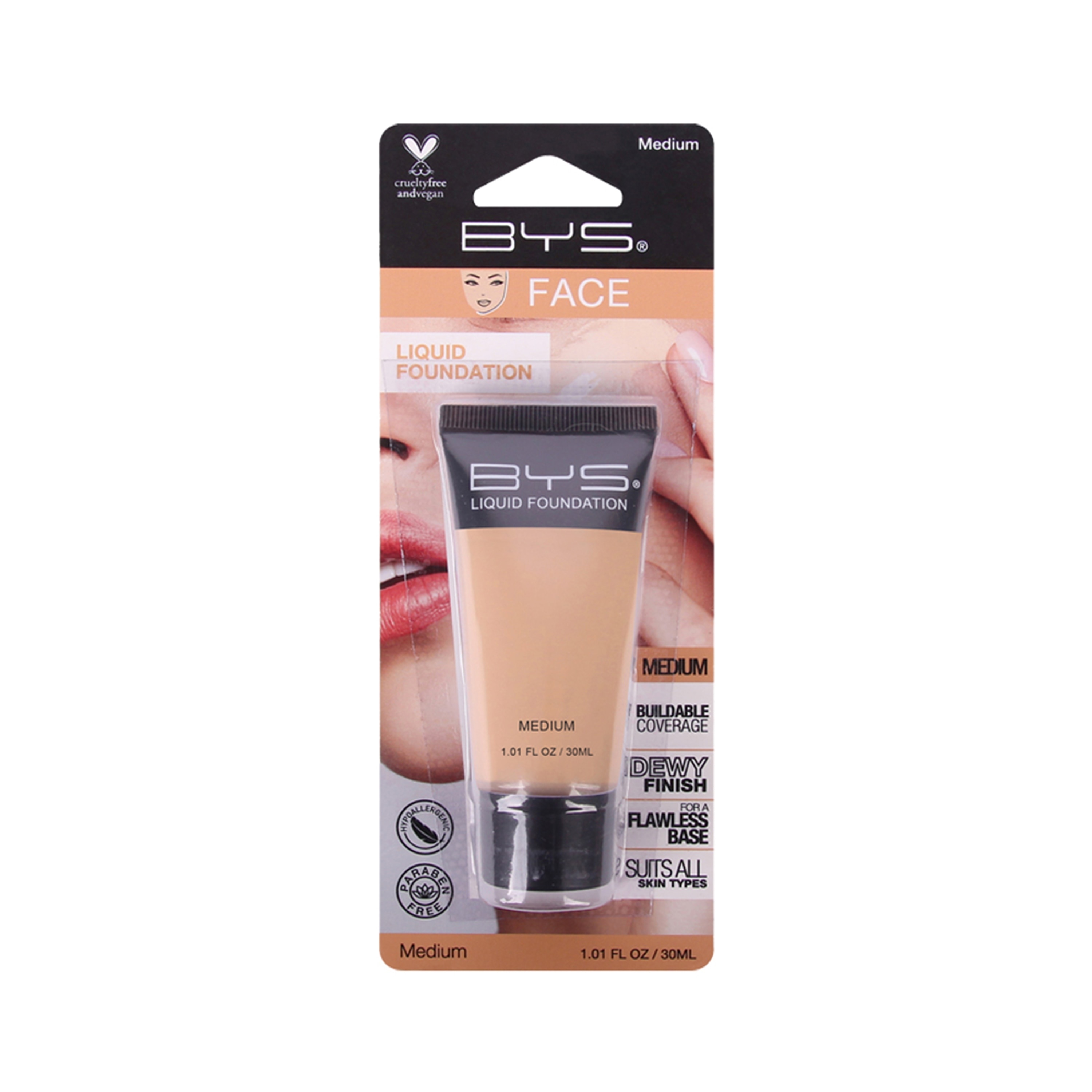 BYS Liquid Foundation Tube Medium