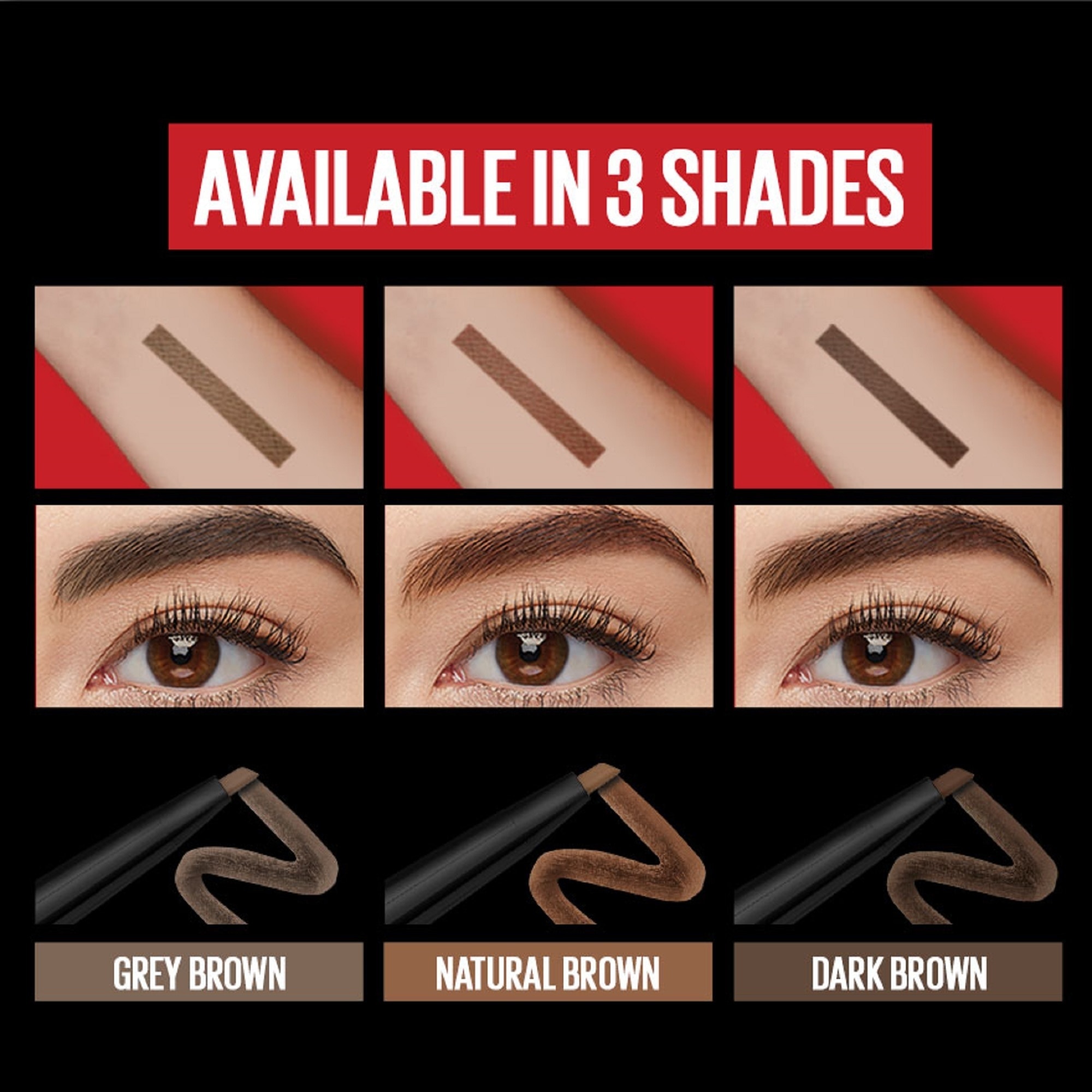 Tattoo Brow 36HR Eyebrow Pencil - Dark Brown