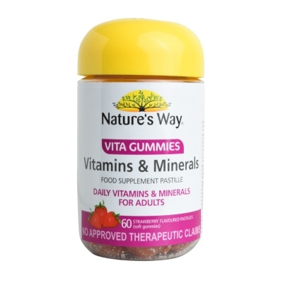 NATURES WAY Vita Gummies Vitamins & Minerals 60s