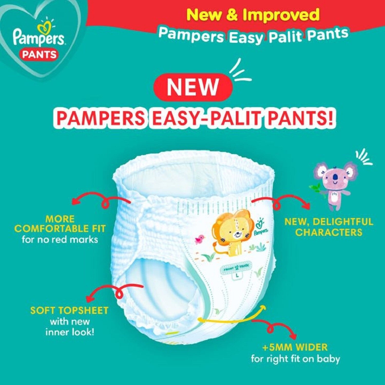 Baby Dry Pants Economy Diaper Large 14s Promo Pack