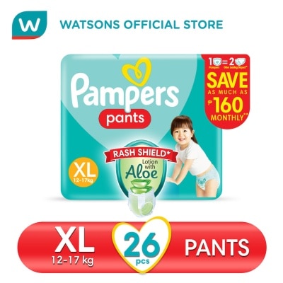 PAMPERS PAMPERS Baby Dry Pants Value Diaper XL 26s Promo Pack